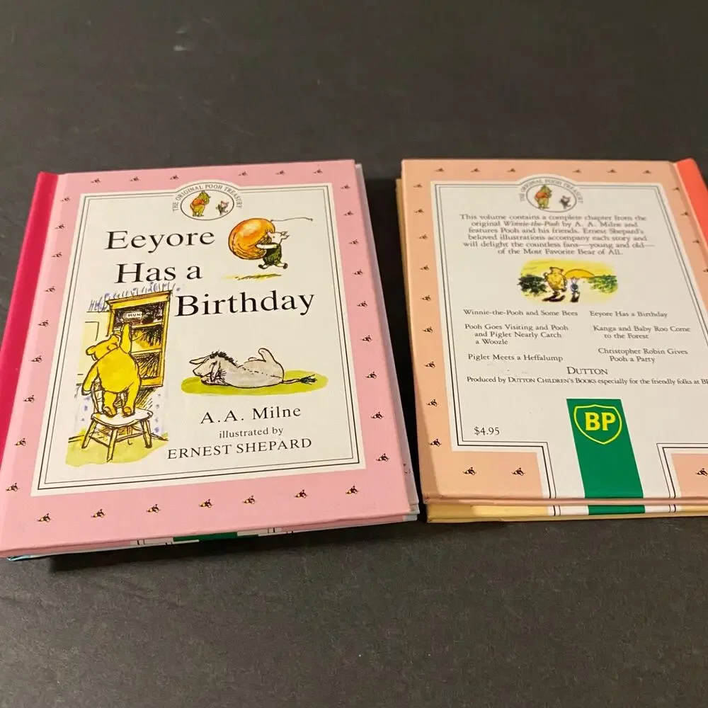 The Original Pooh Treasury Lot of 5 Hardcover Books Milne Shepard 2 3 4 5 6